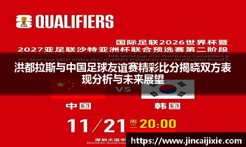 洪都拉斯与中国足球友谊赛精彩比分揭晓双方表现分析与未来展望